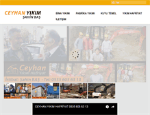 Tablet Screenshot of ceyhanyikimharfiyat.com